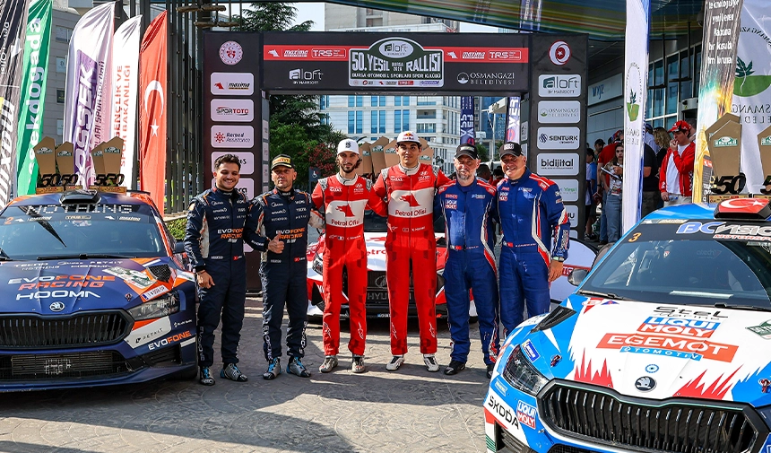Yeşil Bursa Rallisi Podyum