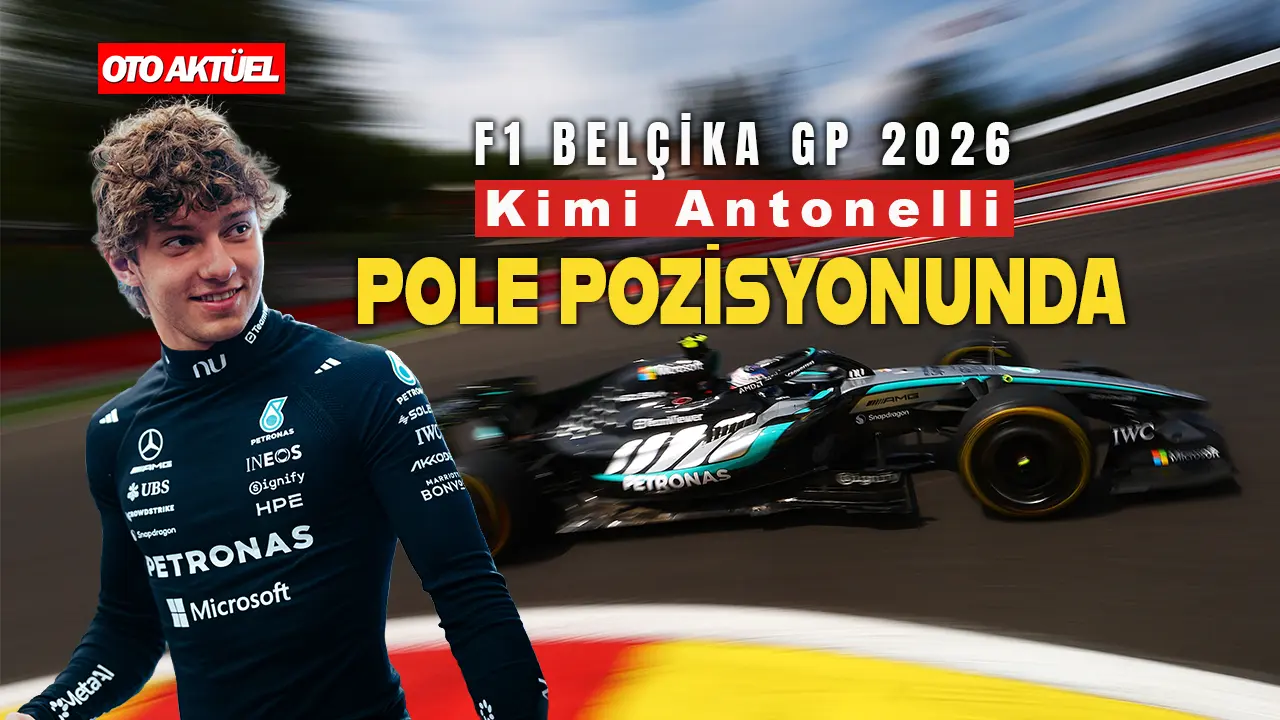 F1'de Antonelli Fırtası Belçika GP'si 6. Pol Pozisyonu ile sürüyor