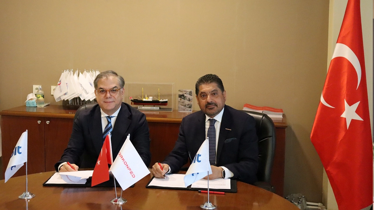 Ovolt & Sharz.net Genel Müdürü Hakan Koca Türkonfed Yönetim Kurulu Başkanı Süleyman Sönmez
