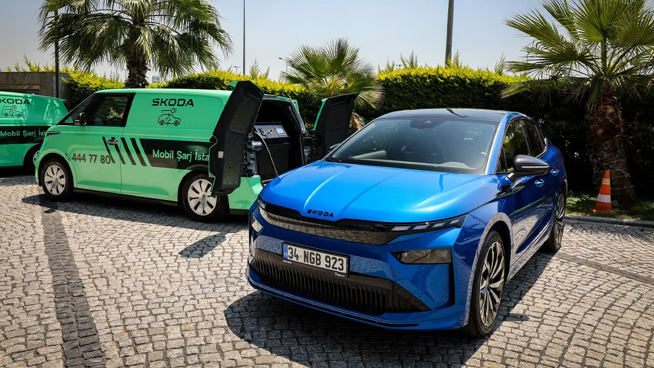 Škoda Mobil Şarjla 1000'i Aşkın Araca Destek Verdi