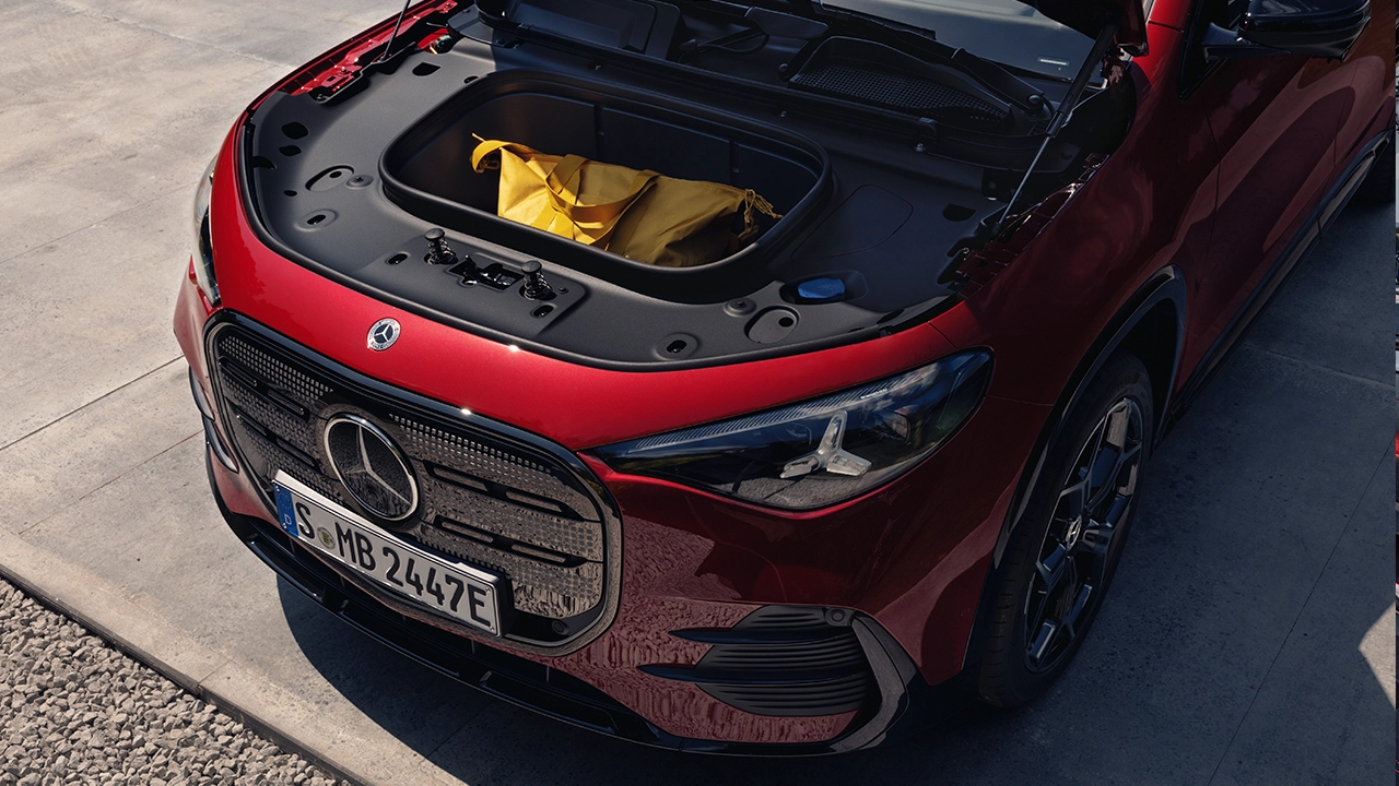 Yeni Elektrikli Mercedes Gla Ekstra Bagaj Alanı