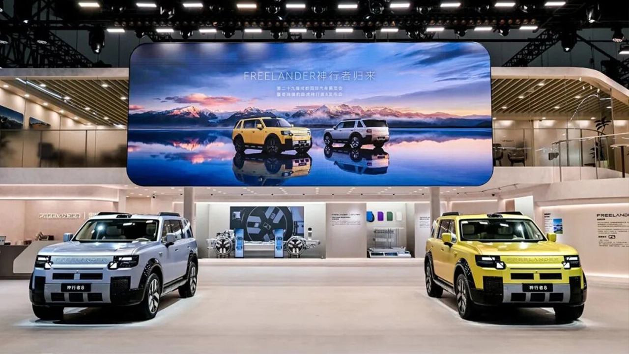 Chery 2026 Chengdu Otomobil Fuarı'nda 38 model sundu