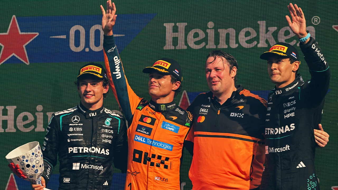 F1 Hollanda GP'sini McLaren Pilotu Lando Norris Kazandı