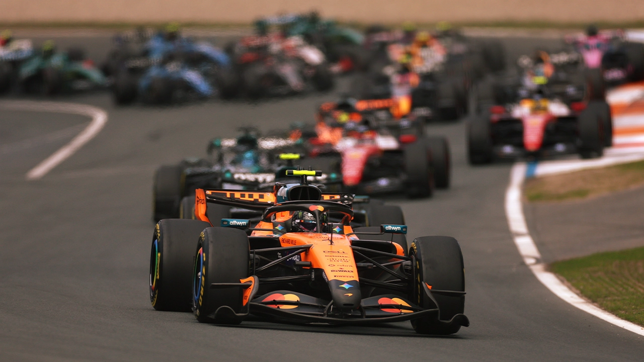 F1 Hollanda Gp'sini Lando Norris Kazandı