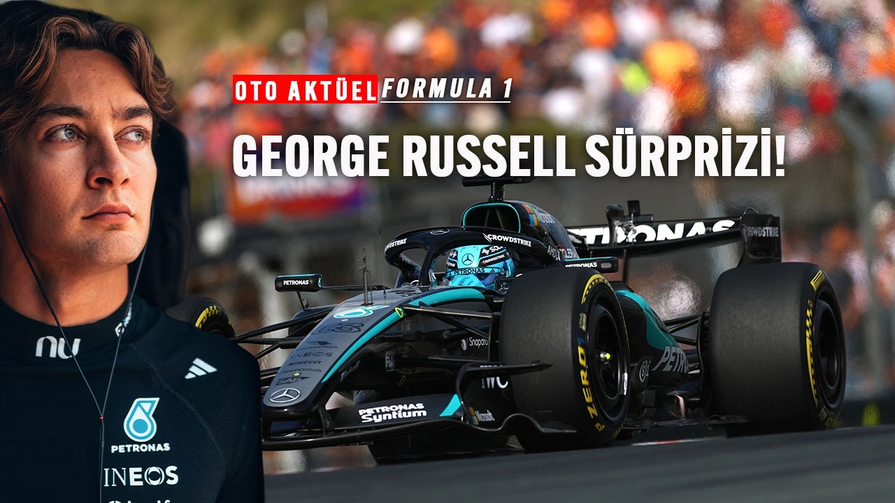 Russell Zandvoort'ta Şaşırttı: Sprint Pole Pozisyonu Mercedes'in