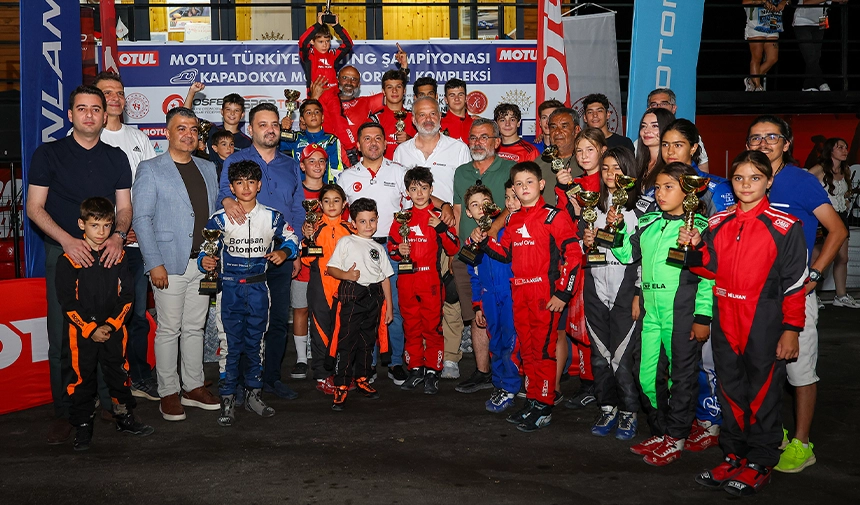 Kapadokya Karting Yarışı Ödül Töreni