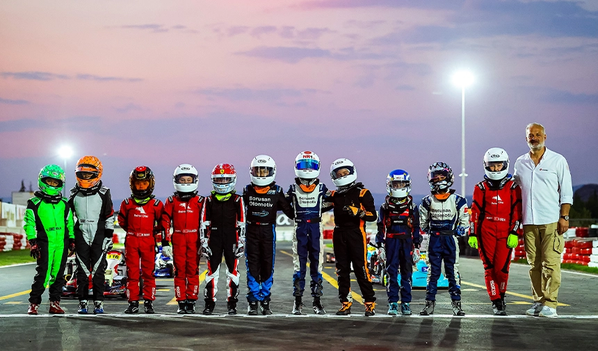 Kapadokya Karting Yarışı Sporcular