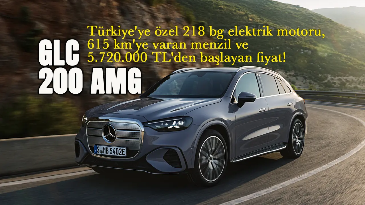 Elektrikli Mercedes-Benz GLC Türkiye'ye Özel Versiyonuyla Satışta