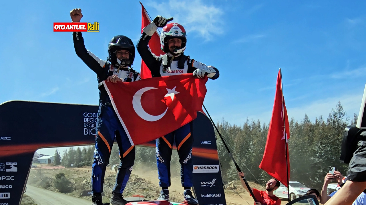 Ali Türkkan Ve Co Pilotunun Şampiyonluk Sevinci