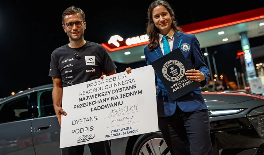 Audi A6 Sportback E Tron Guiness