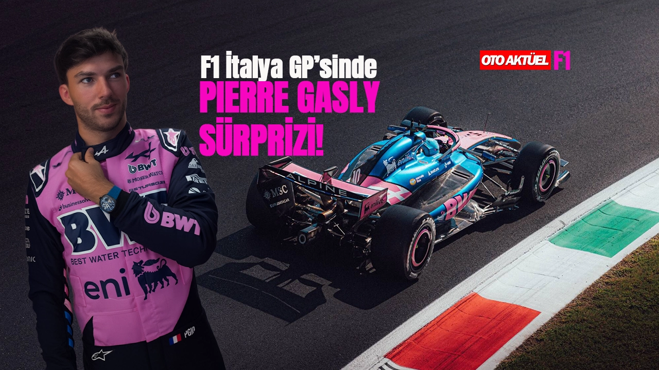 Gasly Monza'da Şoke Etti: Kariyerinin İlk Pol Pozisyonu