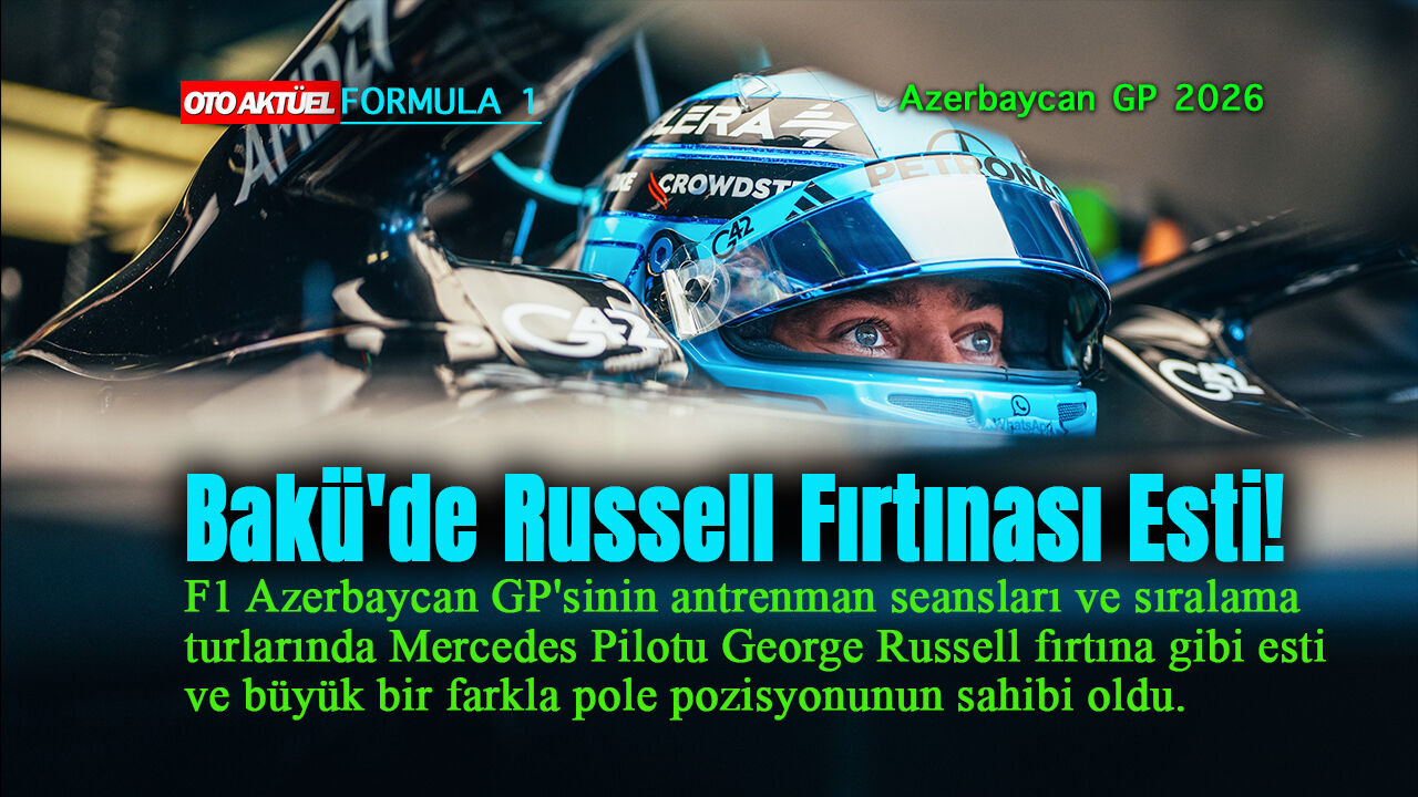 Russell Bakü'de Fırtına Gibi Esti