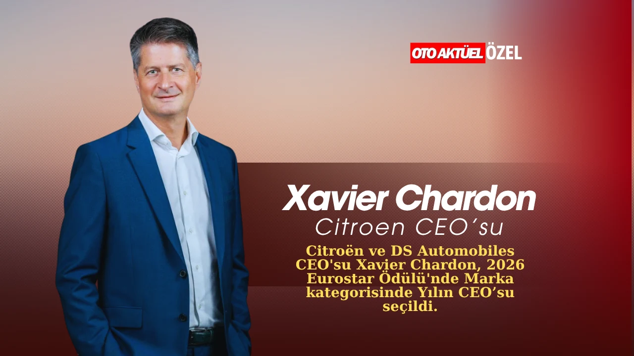 Citroën CEO'su Chardon'a Eurostar Ödülü